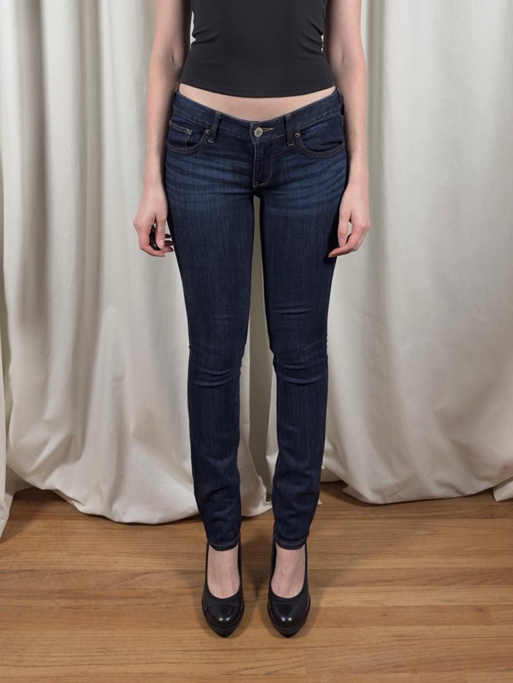 Low Rise Skinny Jeans - Picture 2 of 8